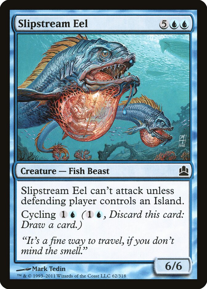 Slipstream Eel, Commander 2011 · 62/318