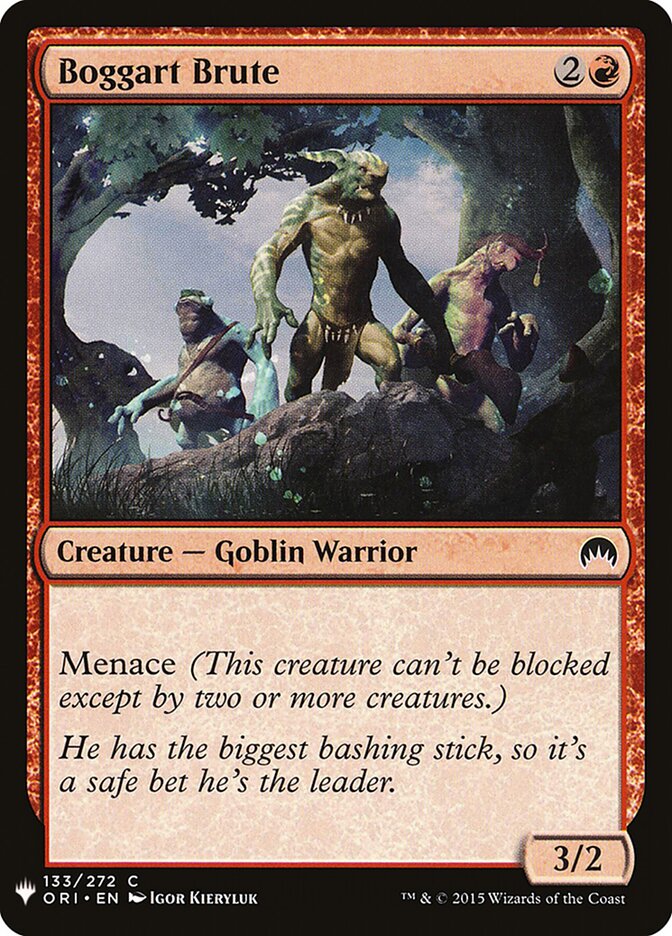 Boggart Brute, The List · ori-133