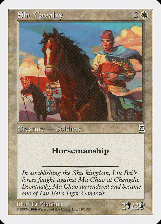 Shu Cavalry, Portal Three Kingdoms · 19/180