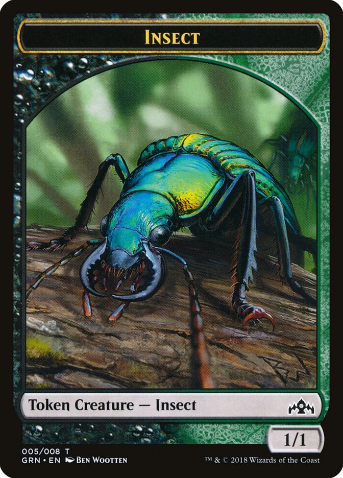 Insect, Guilds of Ravnica Tokens · 005