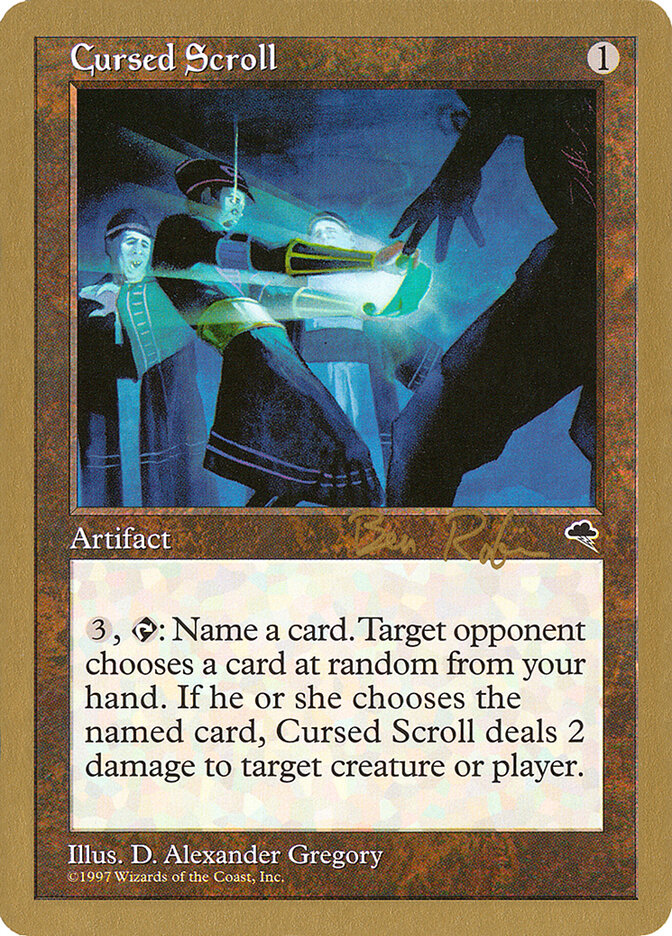 Cursed Scroll, World Championship Decks 1998 · br281