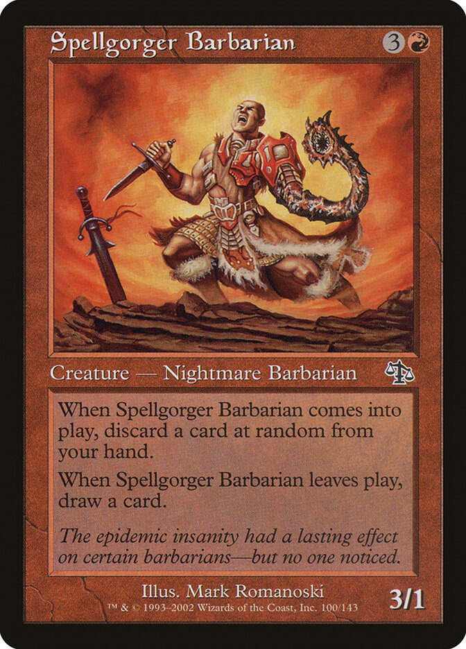 Spellgorger Barbarian, Judgment · 100/143