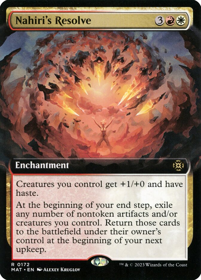 Nahiri's Resolve, March of the Machine: The Aftermath · 0172