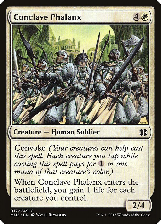 Conclave Phalanx, Modern Masters 2015 · 012/249