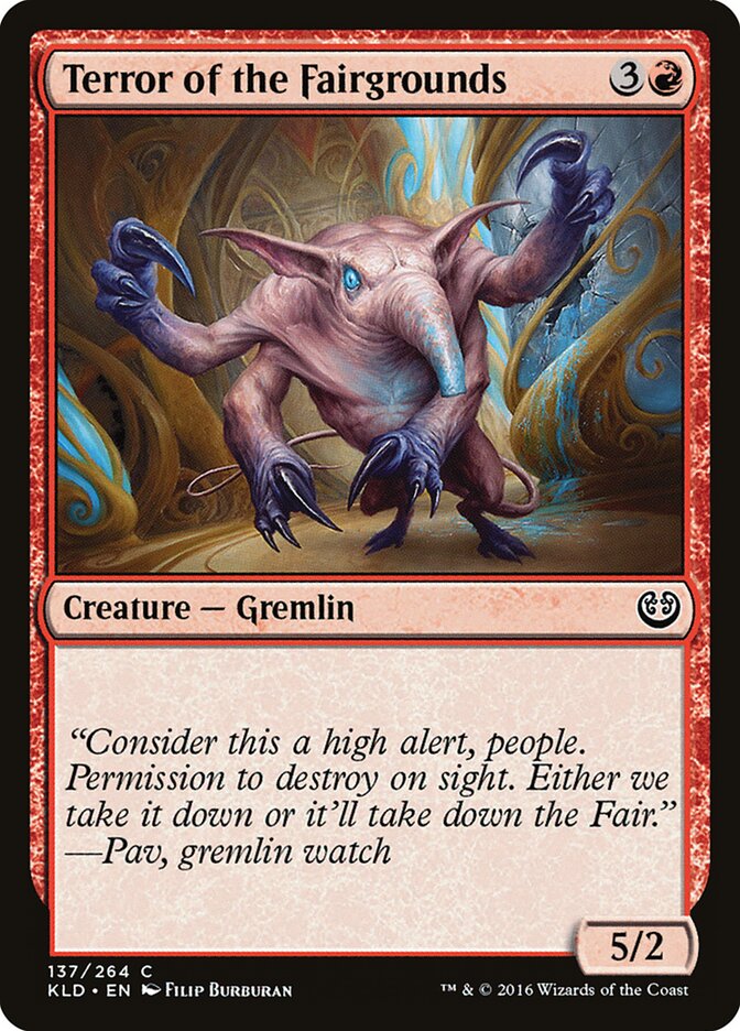 Terror of the Fairgrounds, Kaladesh · 137/264