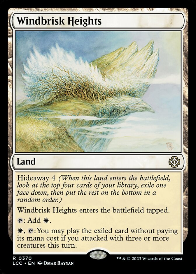 Windbrisk Heights, The Lost Caverns of Ixalan Commander · 0370