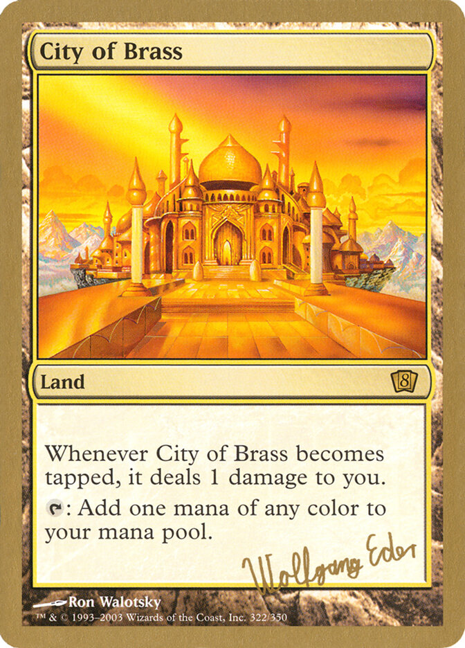 City of Brass, World Championship Decks 2003 · we322