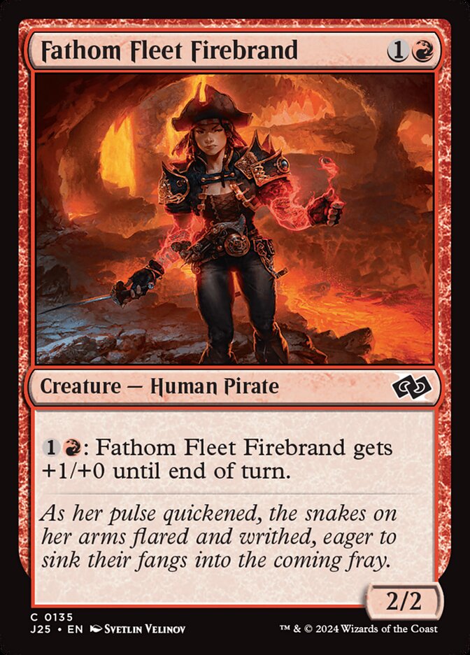 Fathom Fleet Firebrand, Foundations Jumpstart · 0135