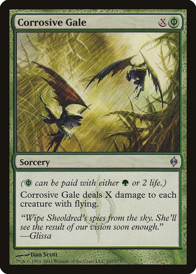 Corrosive Gale, New Phyrexia · 107/175