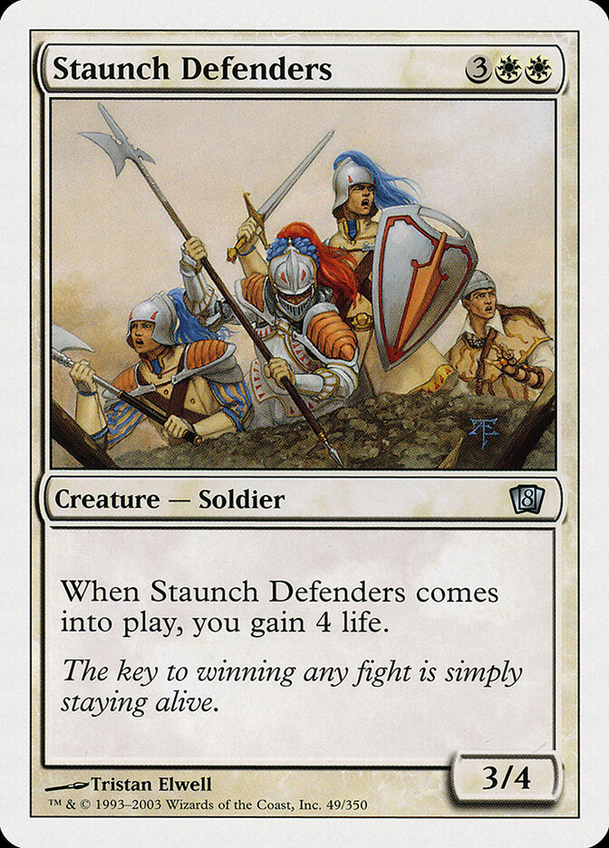 Staunch Defenders, Eighth Edition · 49/350