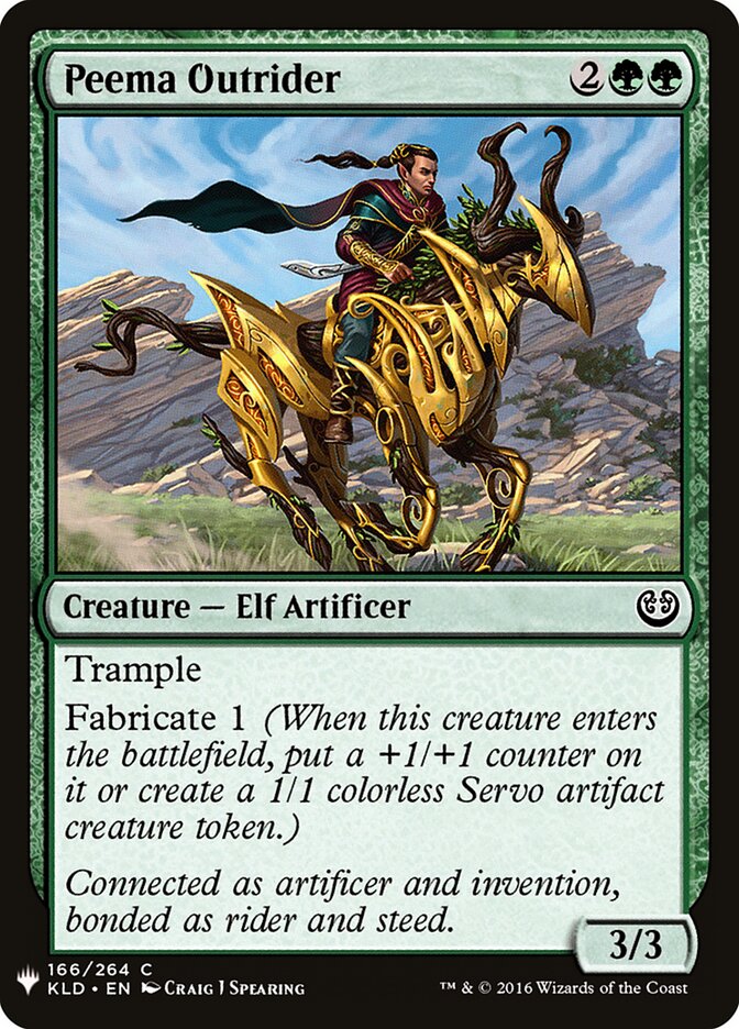 Peema Outrider, The List · kld-166