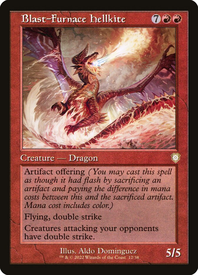 Blast-Furnace Hellkite, The Brothers' War Commander · 012/040