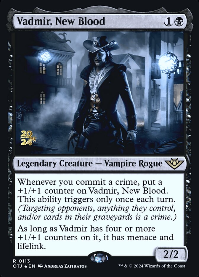 Vadmir, New Blood, Outlaws of Thunder Junction Promos · 0113