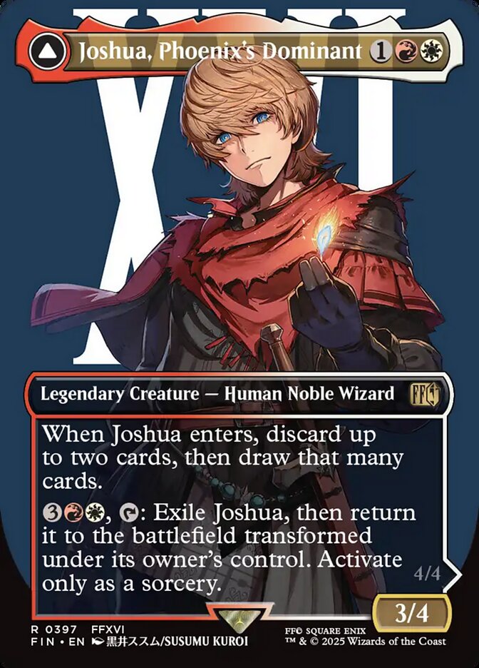 Joshua, Phoenix's Dominant // Phoenix, Warden of Fire, Final Fantasy · 0397