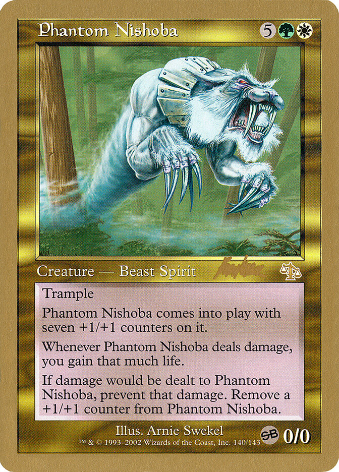 Phantom Nishoba, World Championship Decks 2002 · bk140sb