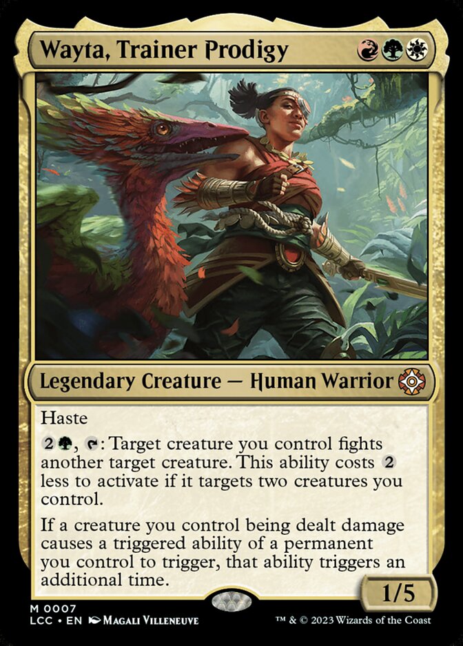 Wayta, Trainer Prodigy, The Lost Caverns of Ixalan Commander · 0007