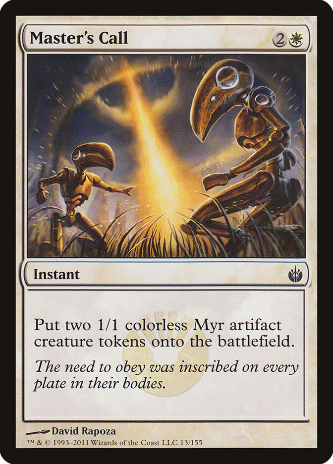 Master's Call, Mirrodin Besieged · 13/155