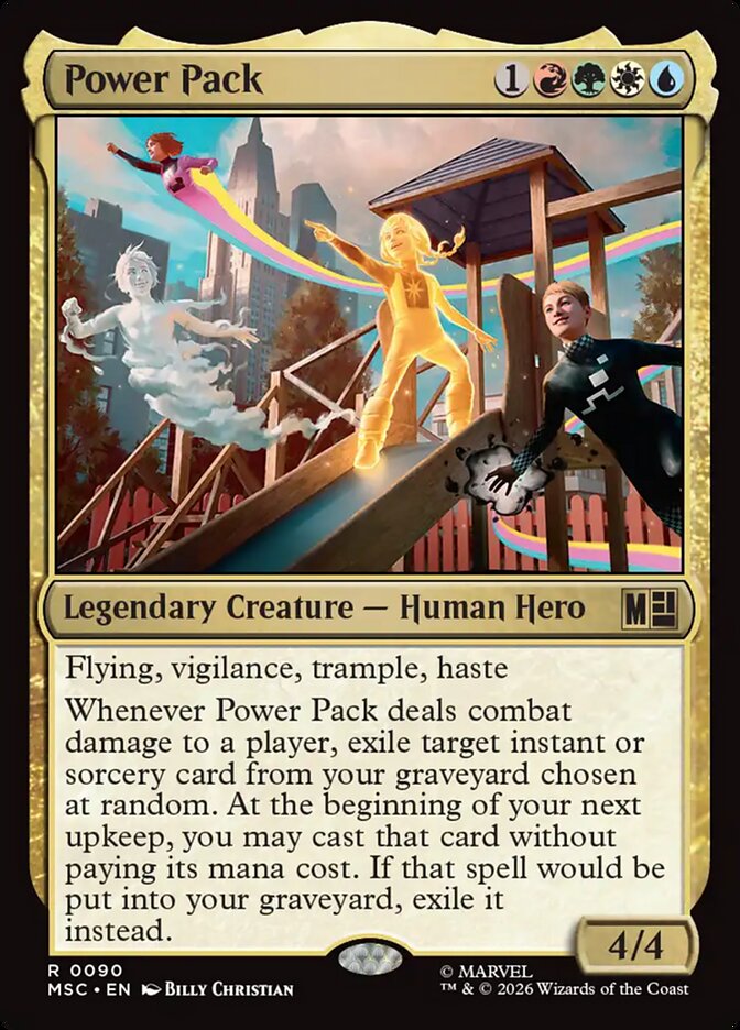 Power Pack, Marvel Super Heroes Commander · 0090