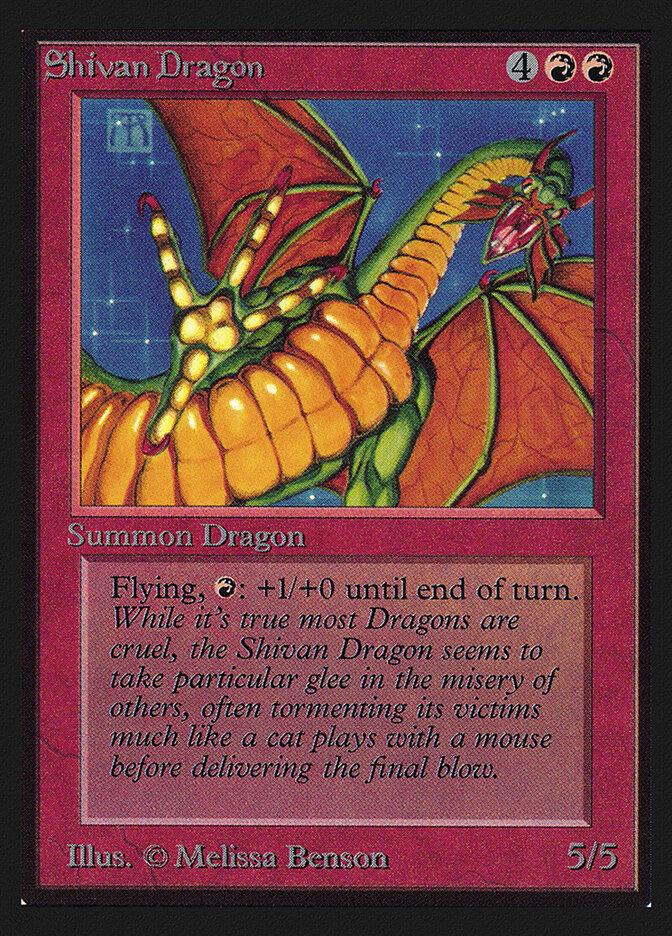 Shivan Dragon, Collectors' Edition · 175