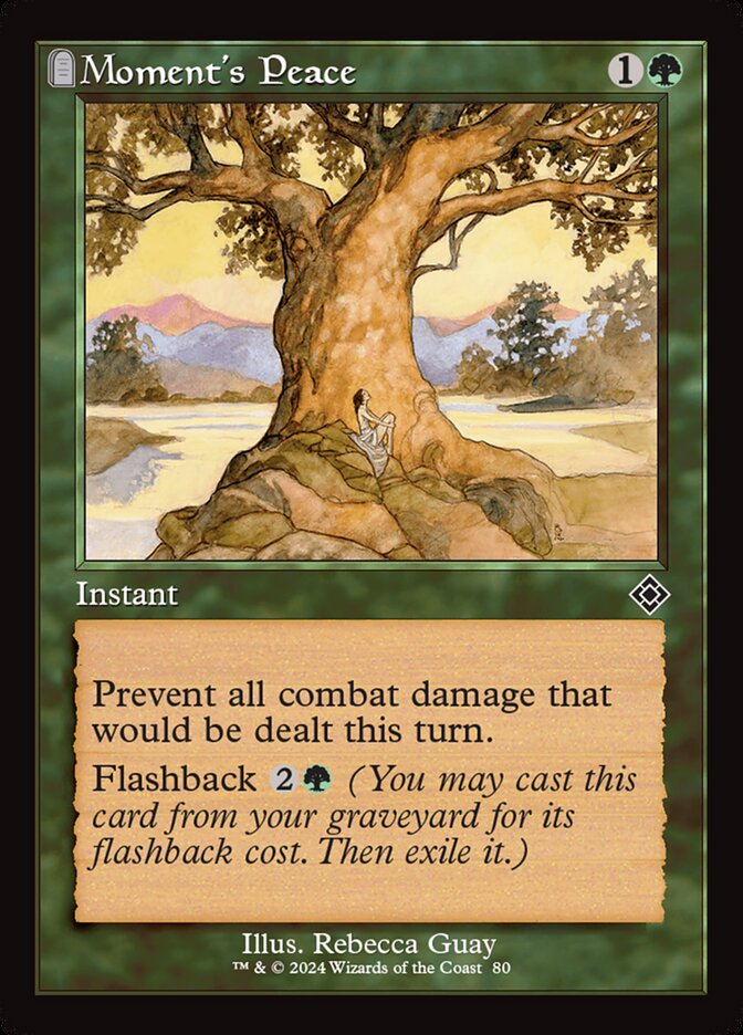 Moment's Peace, The List · td0-a80