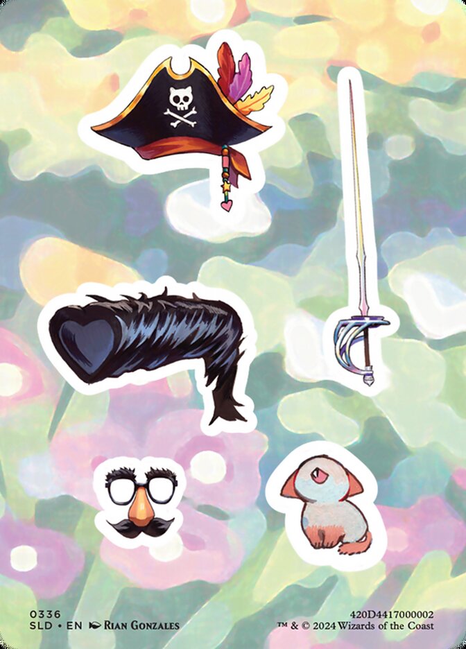 Sticker sheet, Secret Lair Drop · 336
