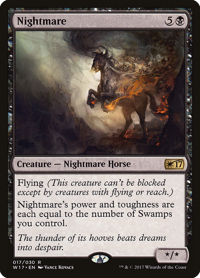 Nightmare, Welcome Deck 2017 · 017/030