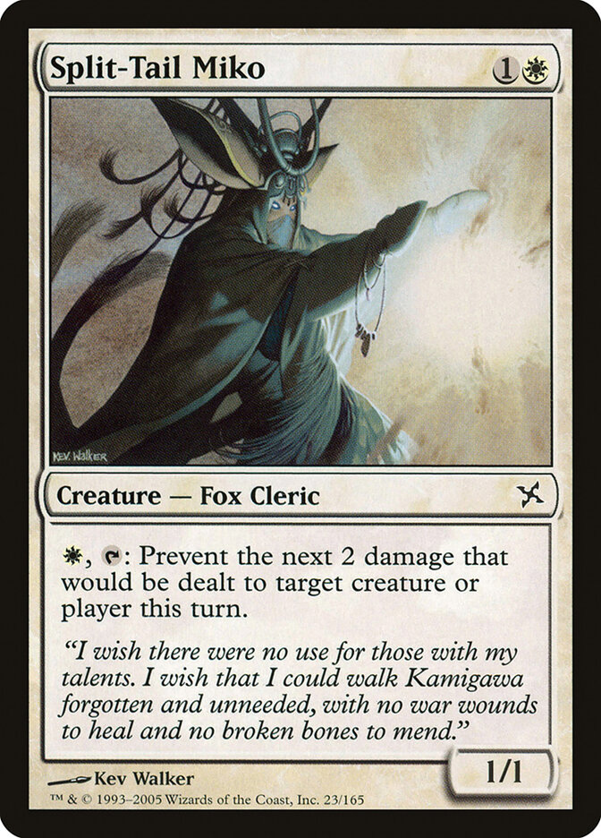 Split-Tail Miko, Betrayers of Kamigawa · 23/165
