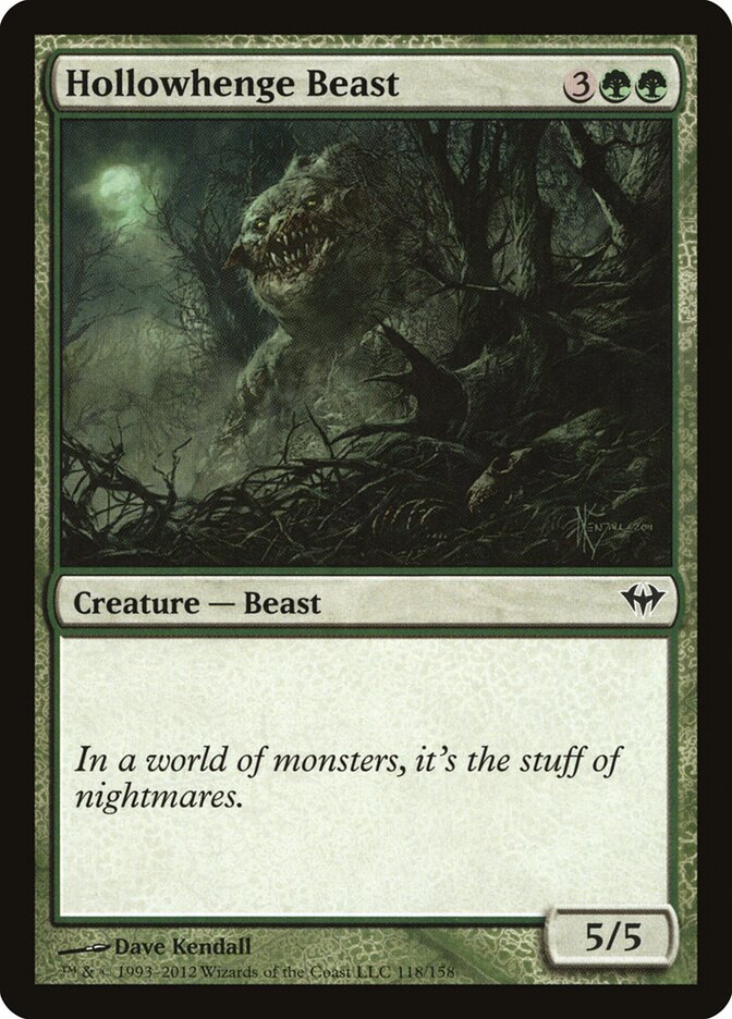 Hollowhenge Beast, Dark Ascension · 118/158