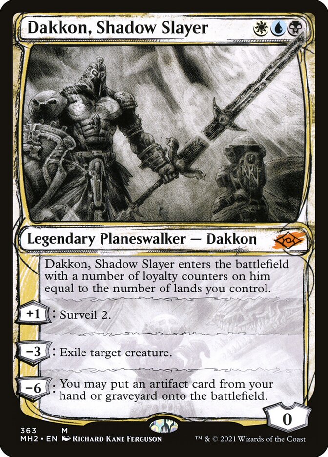 Dakkon, Shadow Slayer, Modern Horizons 2 · 363