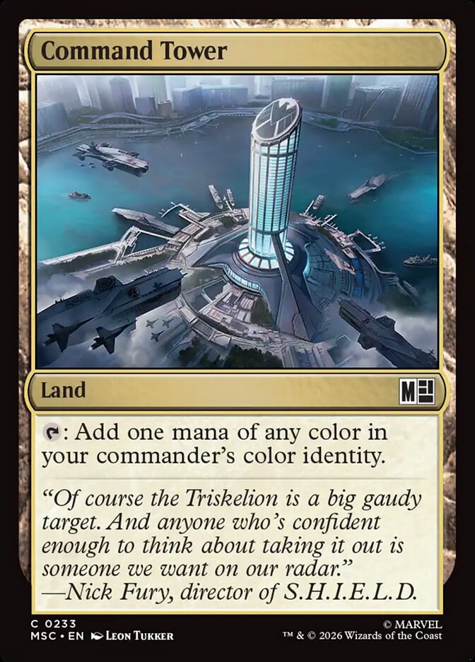 Command Tower, Marvel Super Heroes Commander · 0233