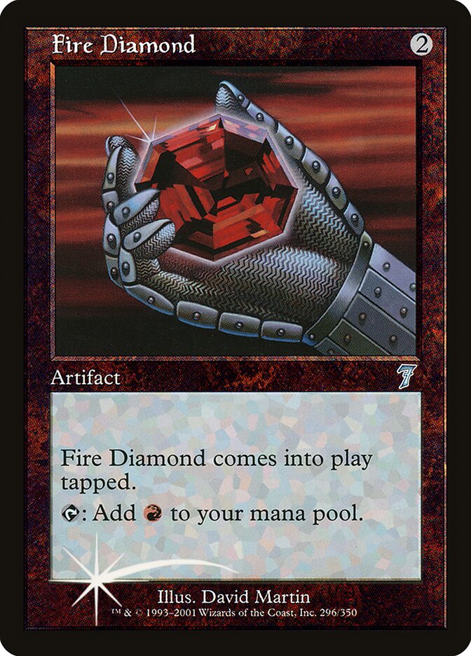Fire Diamond, Seventh Edition · 296-star