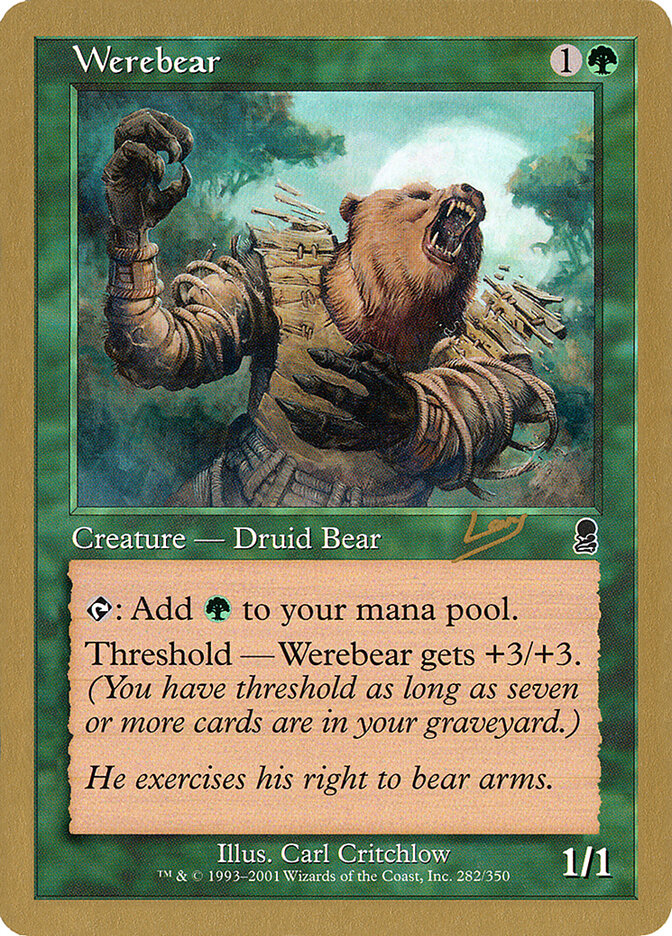 Werebear, World Championship Decks 2002 · rl282