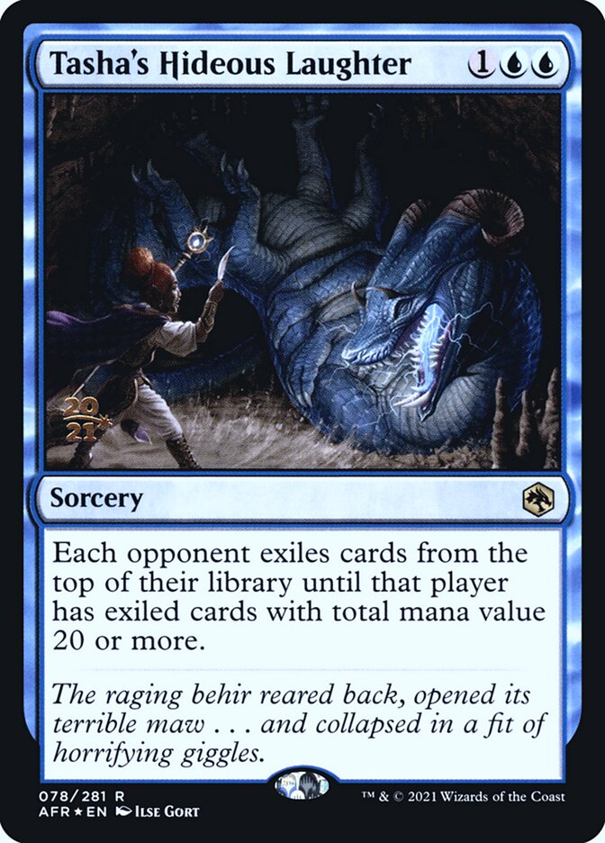 Tasha's Hideous Laughter, Adventures in the Forgotten Realms Promos · 078/281