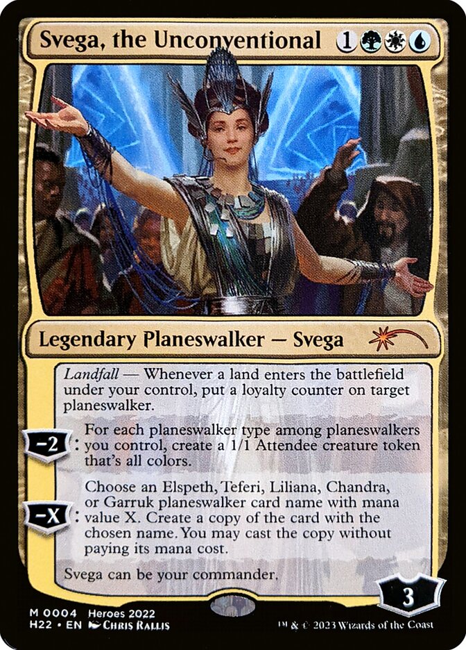 Svega, the Unconventional, 2022 Heroes of the Realm · 0004