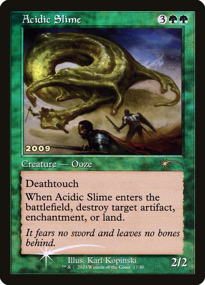 Acidic Slime, 30th Anniversary Play Promos · 017/594