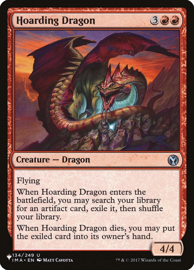 Hoarding Dragon, The List · ima-134