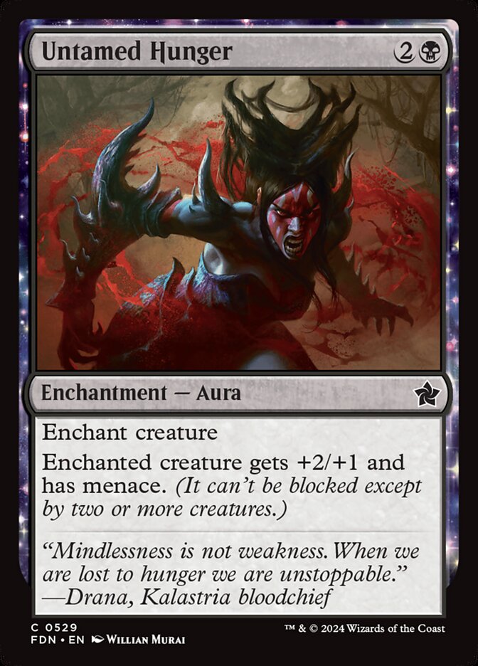 Untamed Hunger, Foundations · 0529