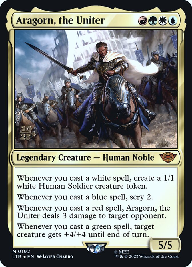 Aragorn, the Uniter, Tales of Middle-earth Promos · 0192
