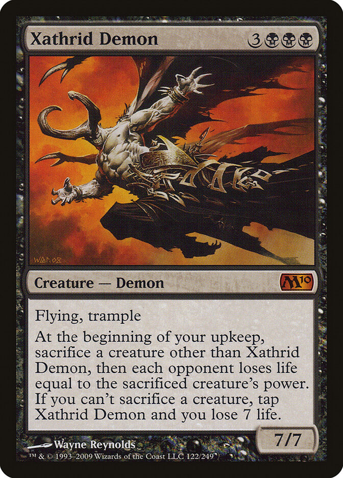 Xathrid Demon, Magic 2010 · 122/249