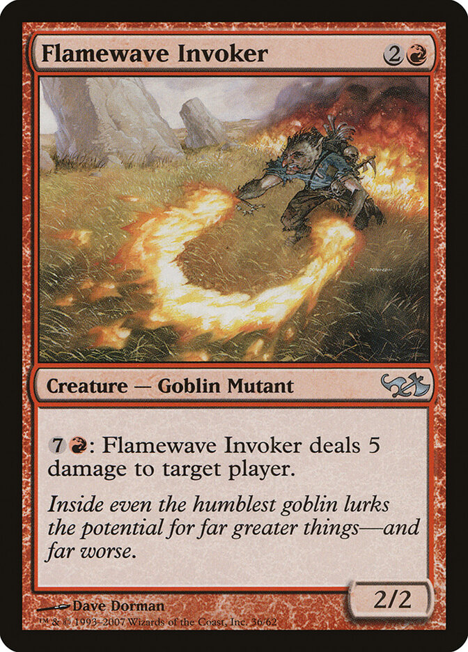 Flamewave Invoker, Duel Decks: Elves vs. Goblins · 36/62