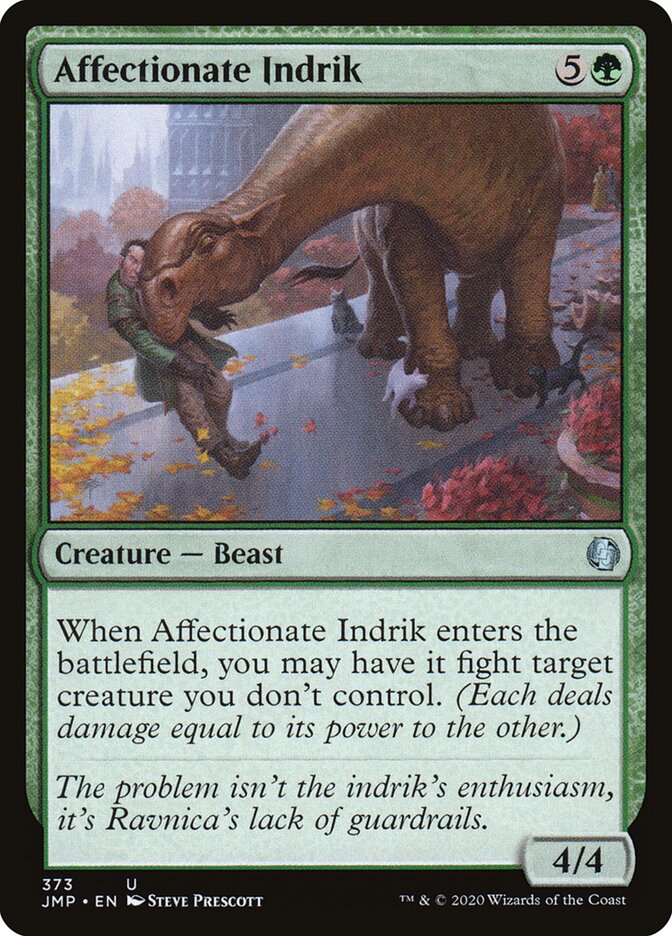 Affectionate Indrik, Jumpstart · 373