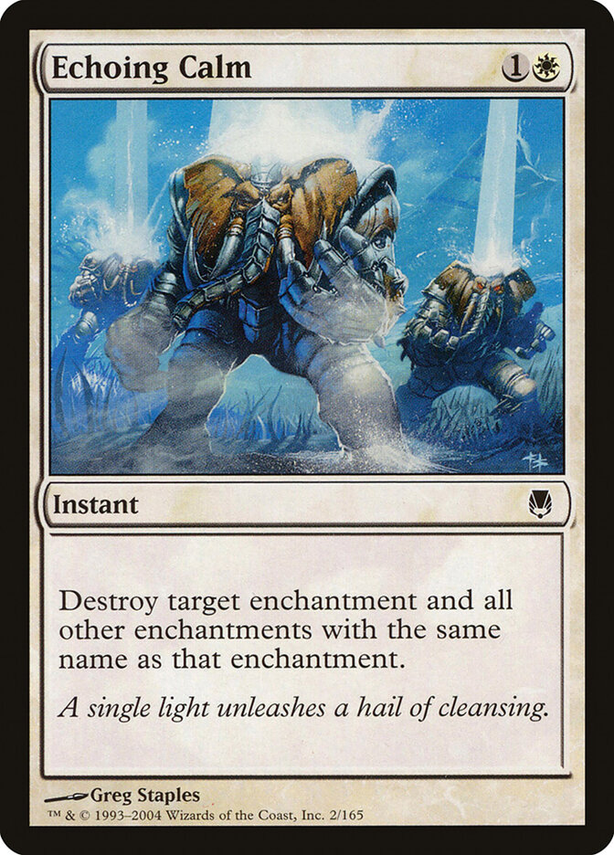 Echoing Calm, Darksteel · 2/165