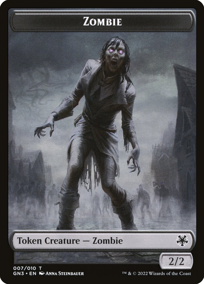 Zombie, Game Night: Free-for-All Tokens · 007