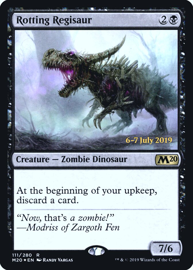 Rotting Regisaur, Core Set 2020 Promos · 111/280