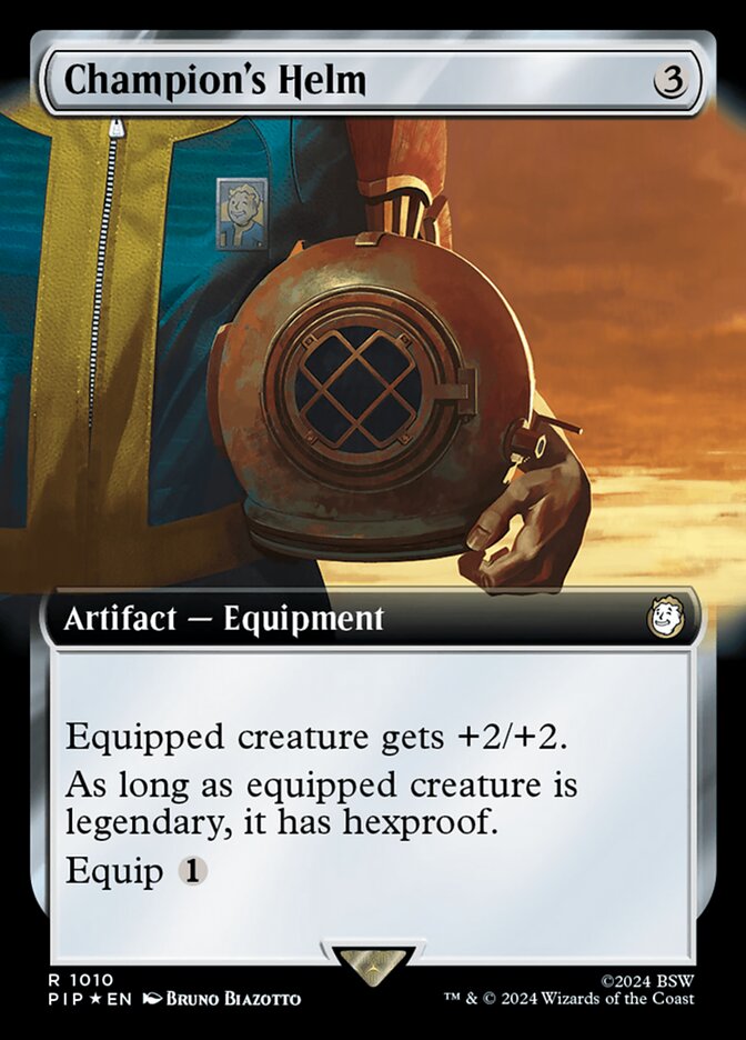 Champion's Helm, Fallout · 1010
