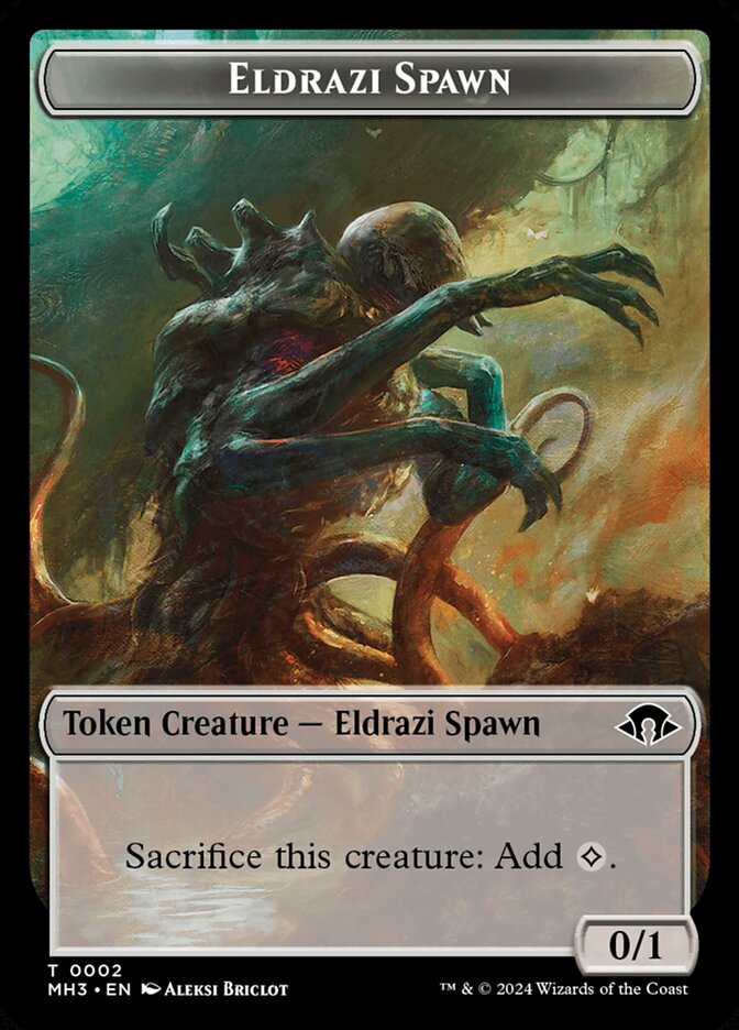 Eldrazi Spawn, Modern Horizons 3 Tokens · 0002