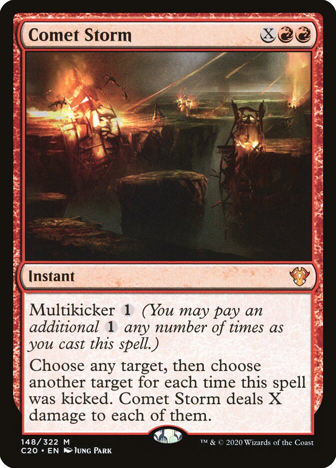Comet Storm, Commander 2020 · 148/322