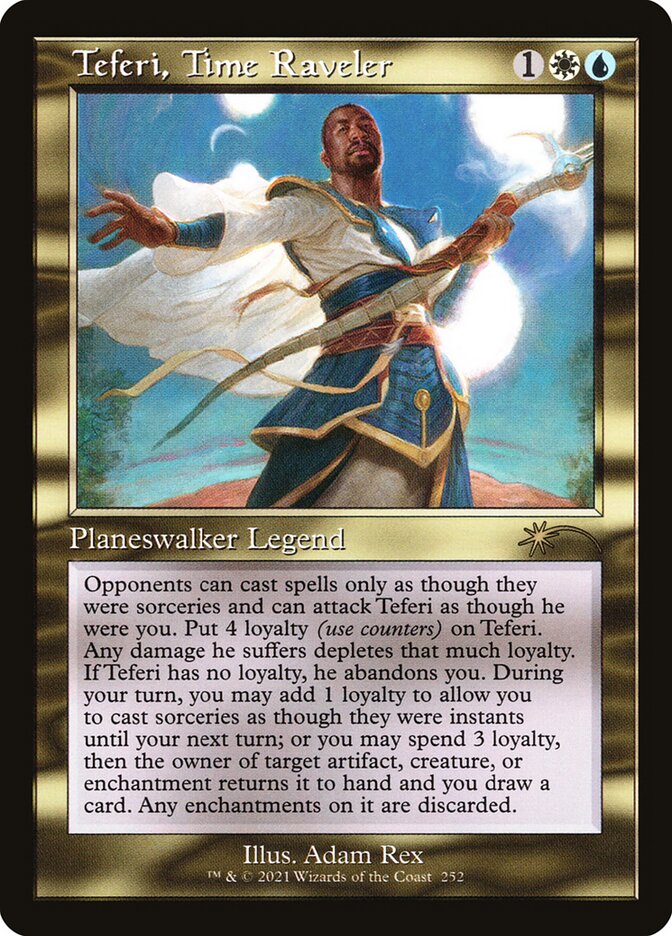 Teferi, Time Raveler, Secret Lair Drop · 252