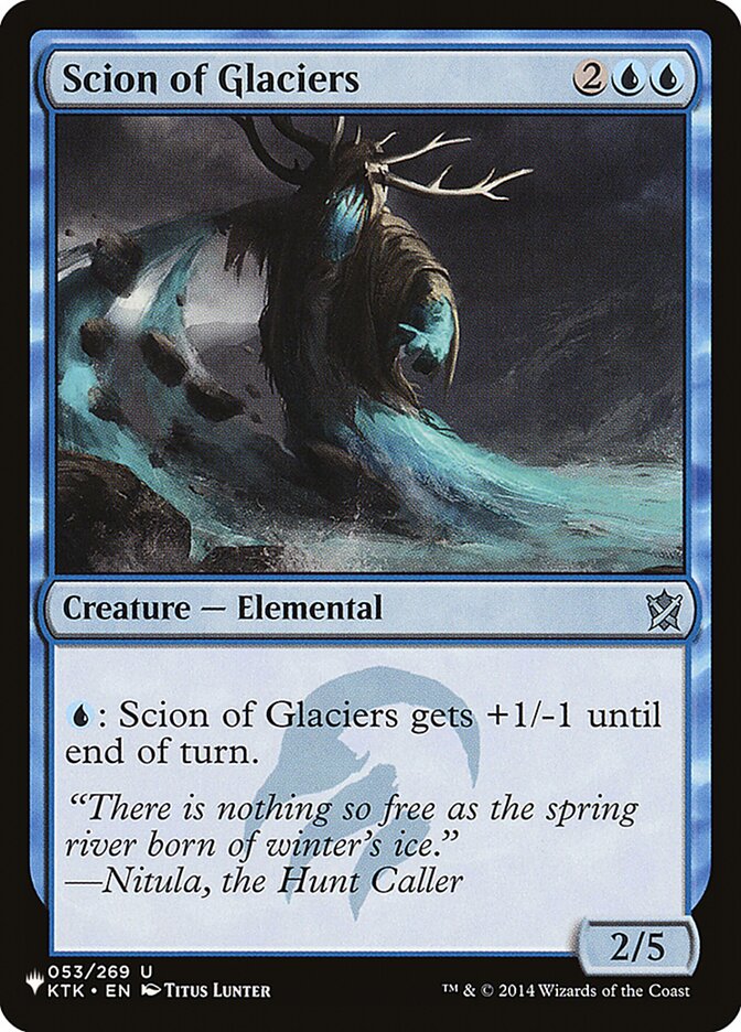 Scion of Glaciers, The List · ktk-53