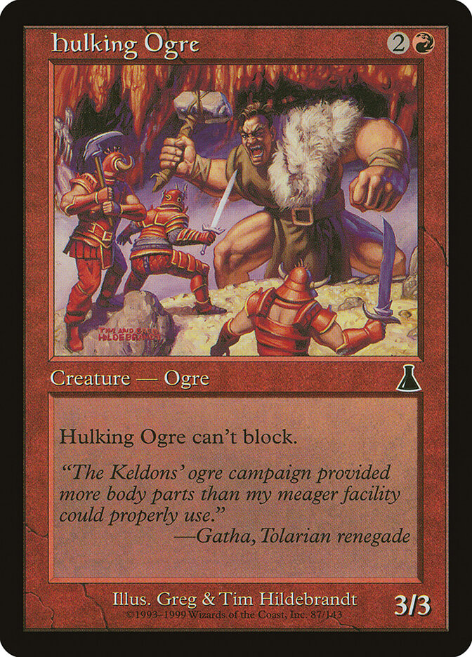 Hulking Ogre, Urza's Destiny · 87/143